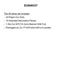 BACK TO SCHOOL WELCOME DOOR DÉCOR KIT  (40pcs)