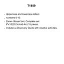 Basic Alphabet Zaner-Bloser Cursive (8''(20.3cm) 18ft (15pcs)