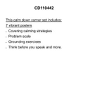 Calming Strategies Chart Set   (7pcs)