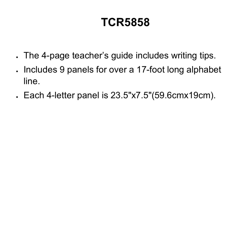 Chalkboard Brights Cursive Writing Bulletin Board (9) panels