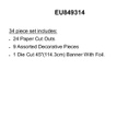 DR SEUSS Reading Door Decor Kit  (34pcs)