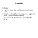 DR Seuss 3D Read BB Set   (12pcs)