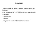 DR Seuss Calendar Set   (122pcs)