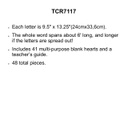 Everyone is Welcome Welcome Bulletin Board Set    (48pcs)