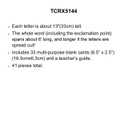 Fancy Welcome Bulletin Board   (41pcs)