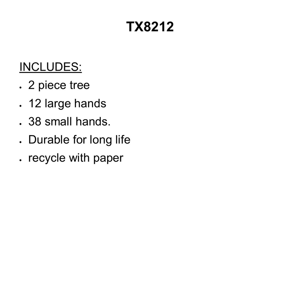 Hands in Harmony Learning Tree BB SET  (52pcs) )