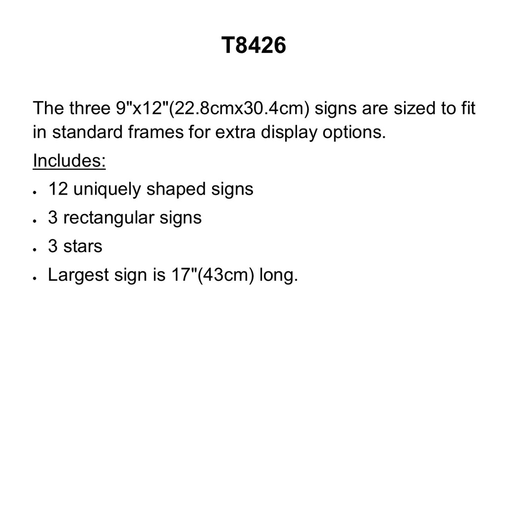 I  Metal Phrases BB Set  (18 pcs)