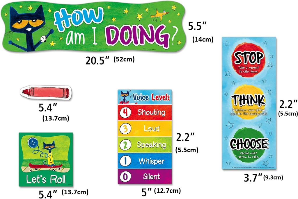 Pete the Cat How Am I Doing Mini BB