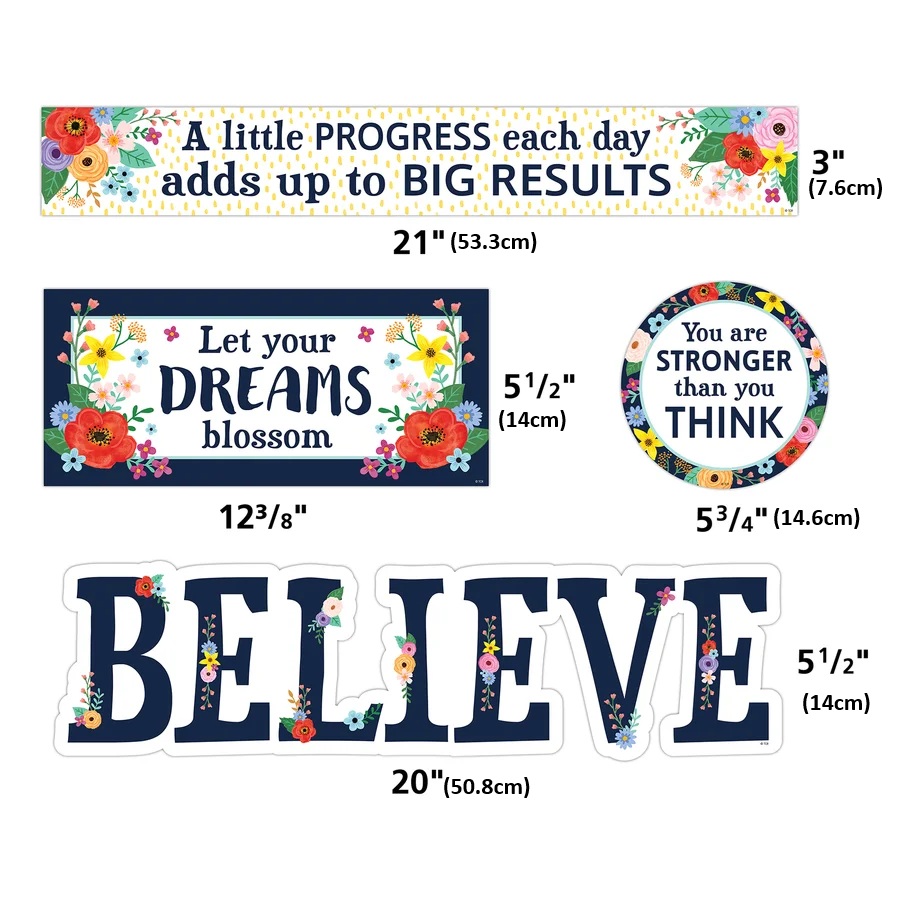 Wildflowers Mini Bulletin Board