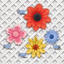 Wildflowers Paper Flowers accents