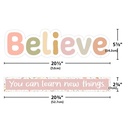 Terrazzo Tones Believe You Can Mini BBset (15pcs)(20.5''x5.5'')(52cmx14cm)