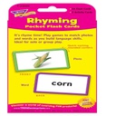 Rhyming Pocket Flash Cards Two-sided (56cards)