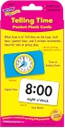 Telling Time Pocket Flash Cards Two-sided (56cards)
