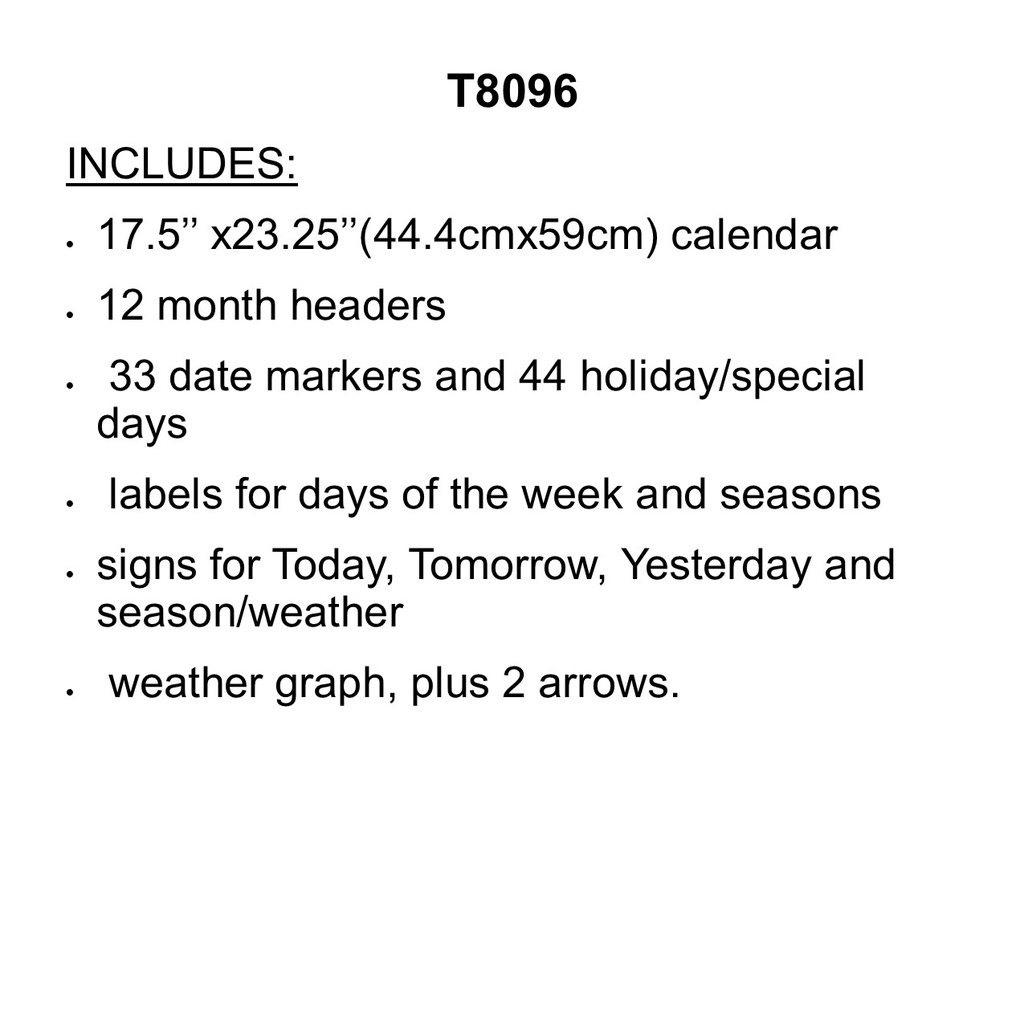 Year Around Calendar B.B.SET    (106pcs)