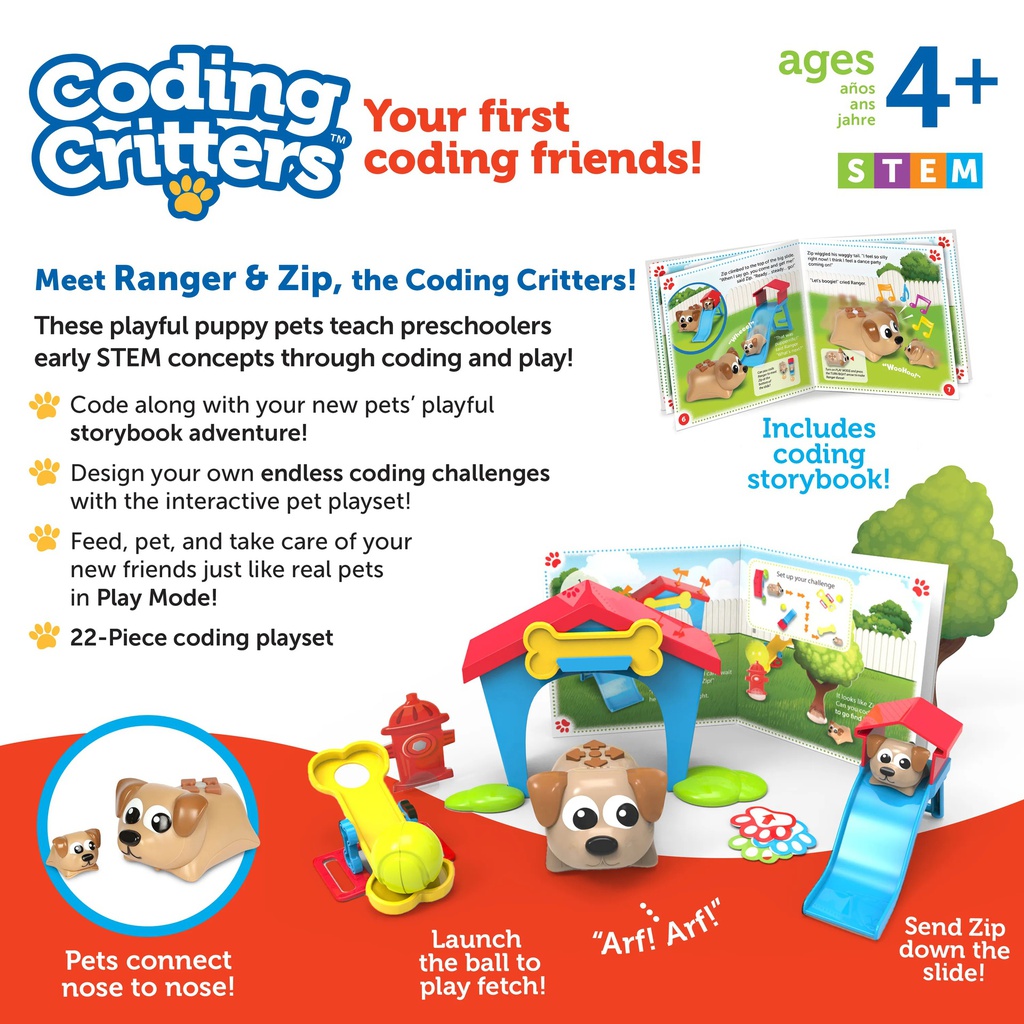 Coding Critters Ranger &amp; Zip (22pcs)