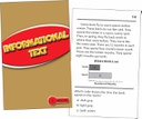 Reading Comprehension Practice Cards: Informational Text (RL:2.0-3.5)(Red Level)(54cards)