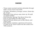 DO A DOT ART MARKERS FRUIT SCENT- (6ct)