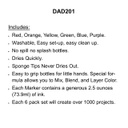 DO A DOT ART MARKERS 4 ASST(3+yrs)