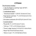 MID-CENTURY MOD ON THE ROAD TO LEARNING MINI BULLETIN BOARD (44pcs)