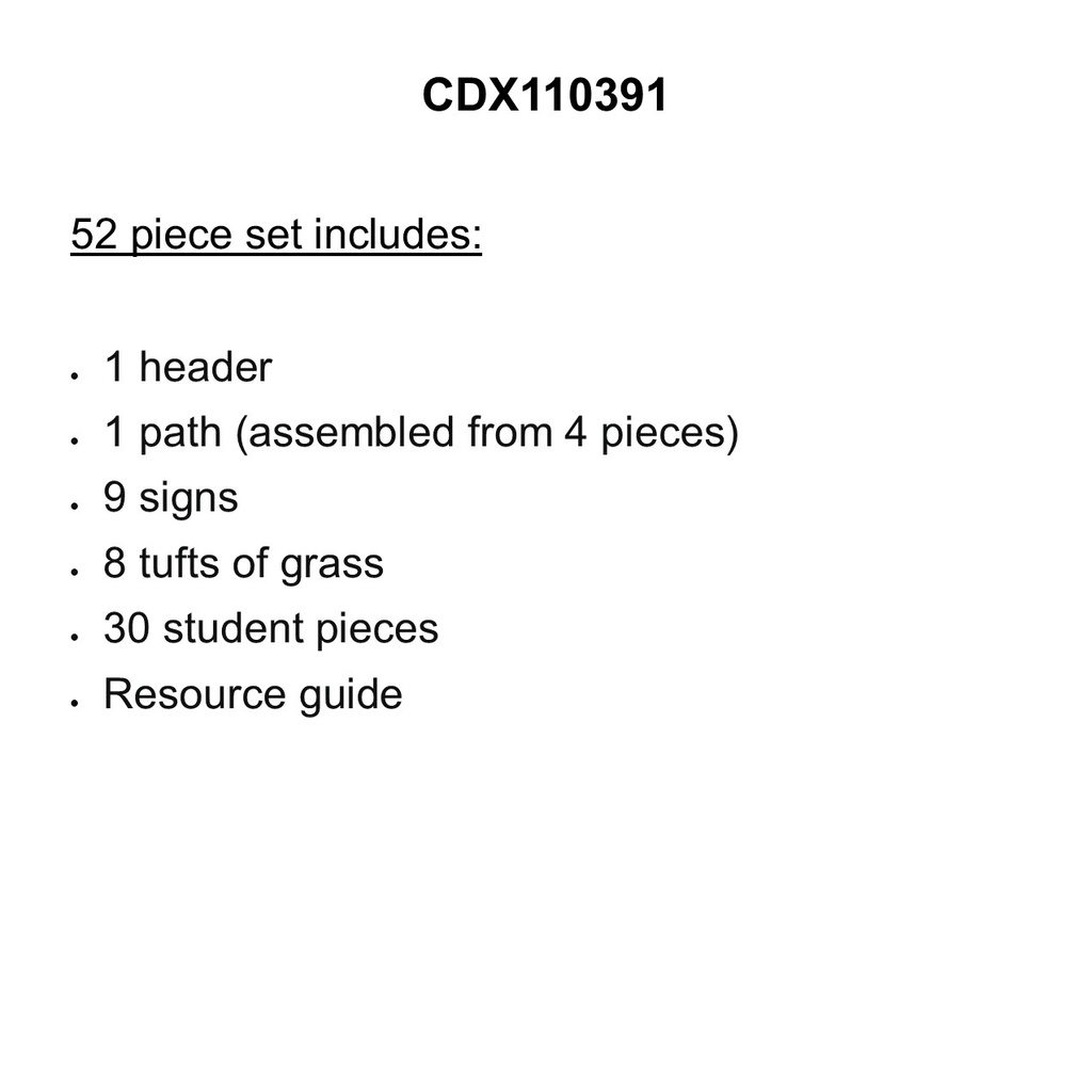 Nature Explorer Learning Can Take You Anywhere Mini BB Set (52pcs)