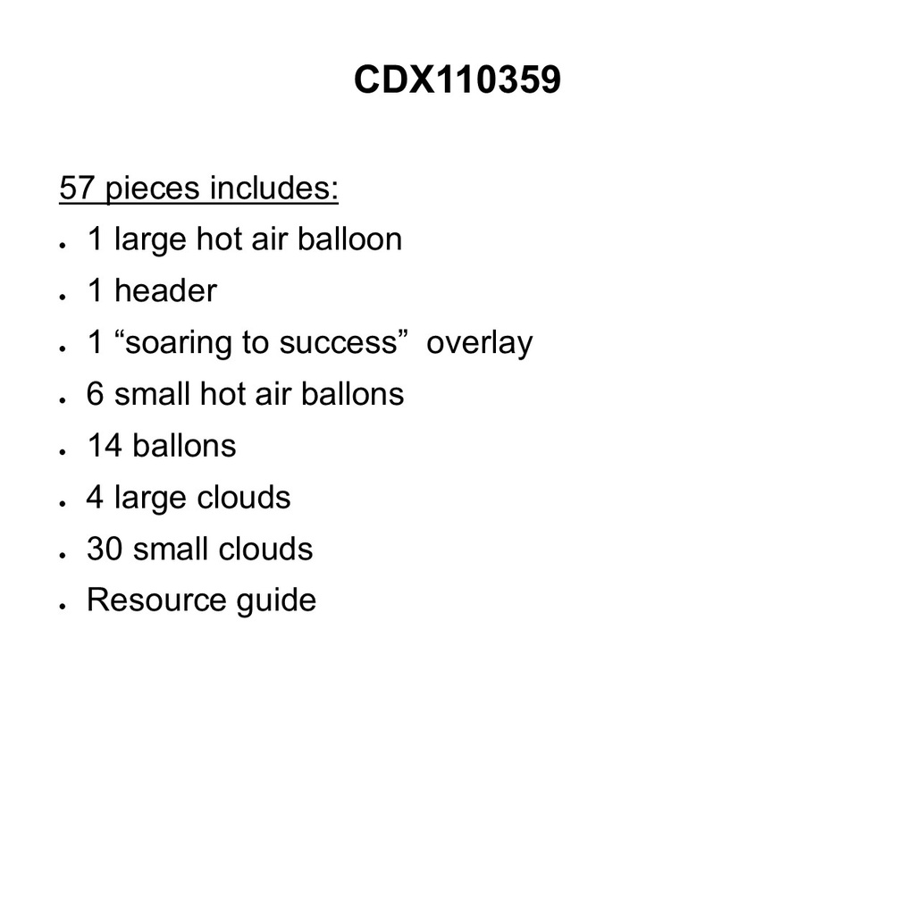 Soaring to New Heights BB SET (57pcs)