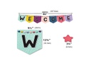 Oh Happy Day Pennants Welcome Bulletin Board(60pcs)