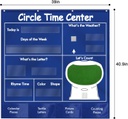 Circle Time Center POCKET CHART 39" x 41" (99cm x 104cm)