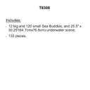 Sea Buddies 0-120 BB SET (133pcs)