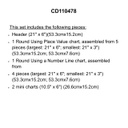 ROUNDING NUMBERS MINI BB SET (12pcs)