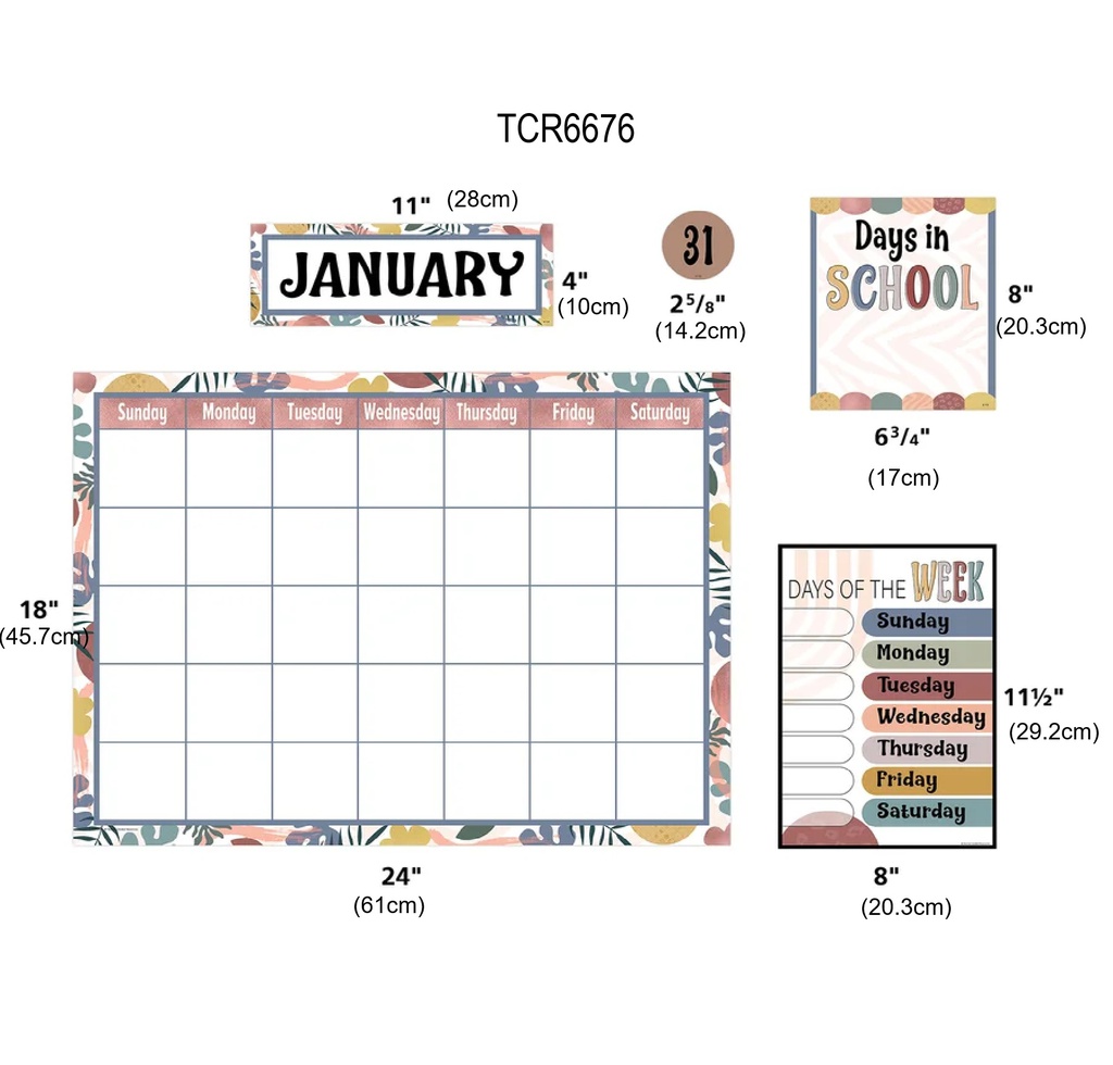 Wonderfully Wild Calendar BB Set (110pcs)