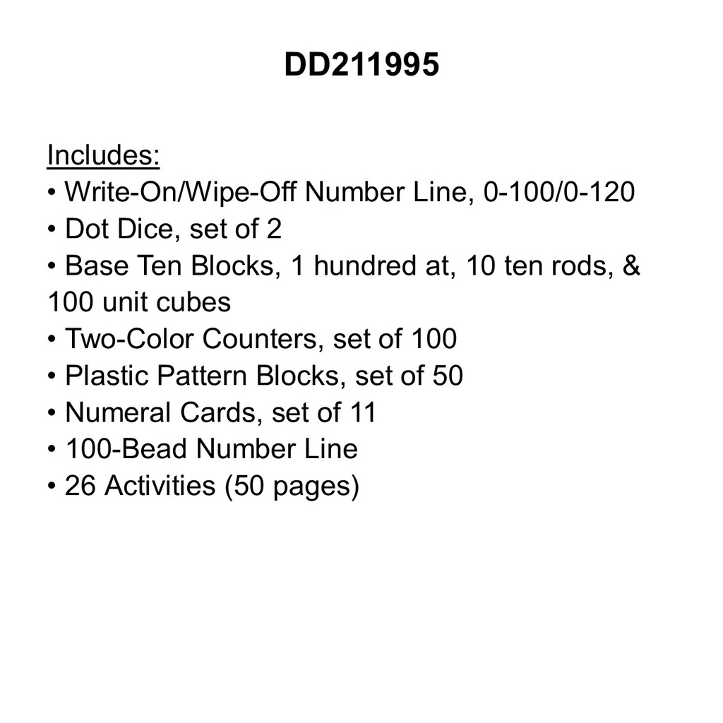 MATH SKILLS STUDENT KITS GR 2 (2dice 100pcs)