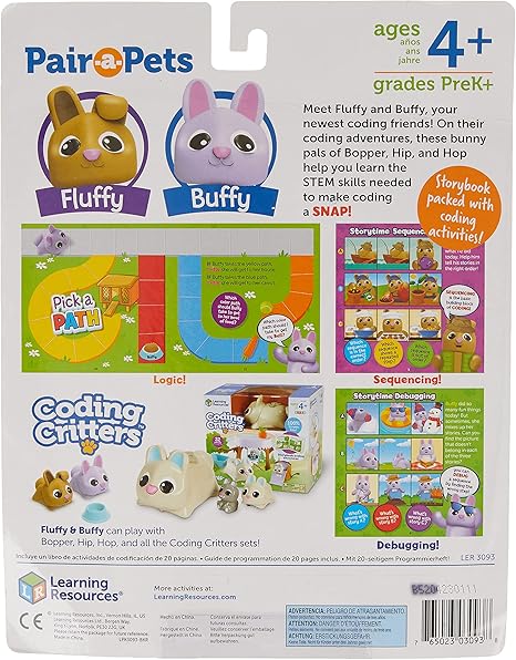 Coding Critters Pair-a-Pets: Adventures with Fluffy &amp; Buffy