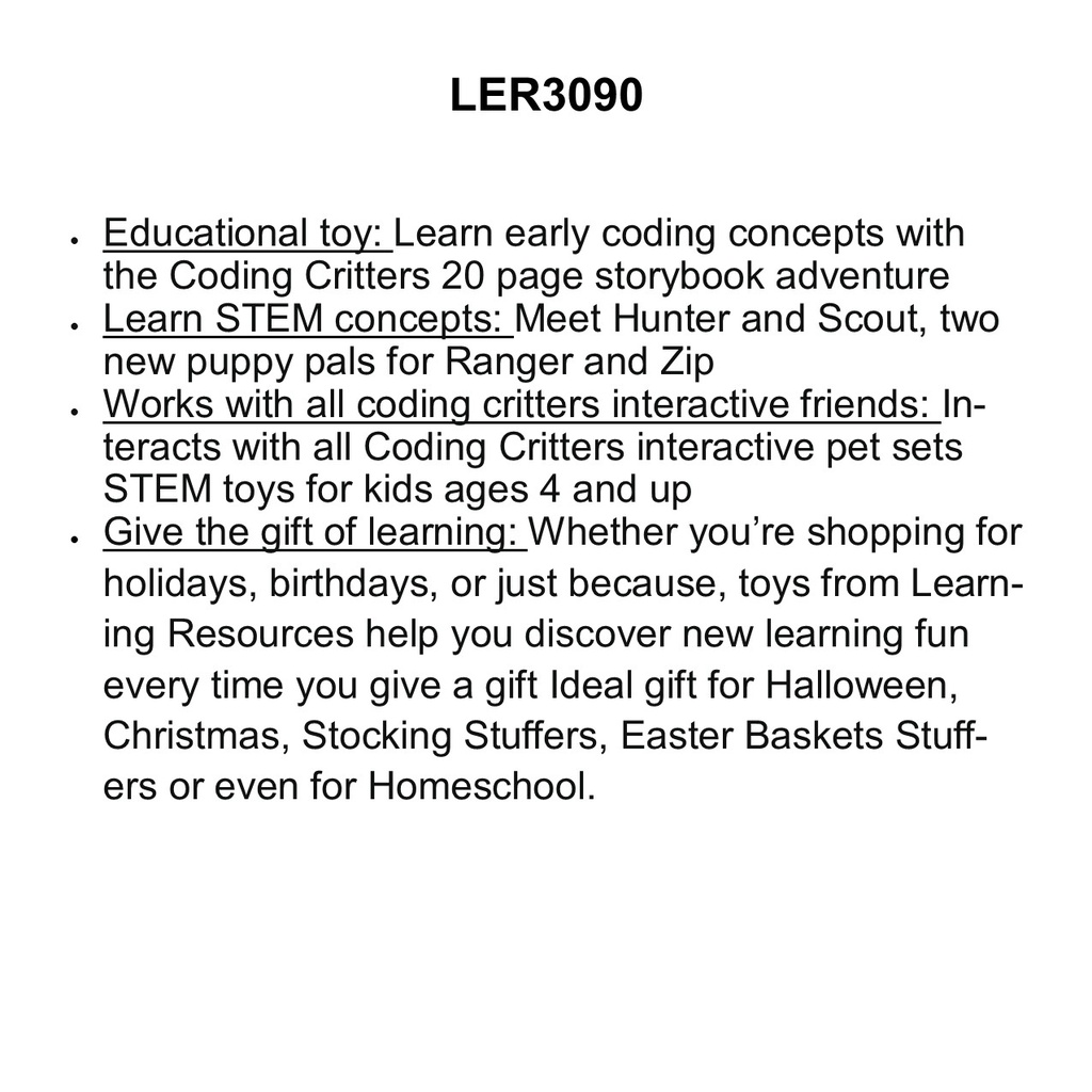 Coding Critters Pair-a-Pets: Adventures with Hunter &amp; Scout(5pcs)