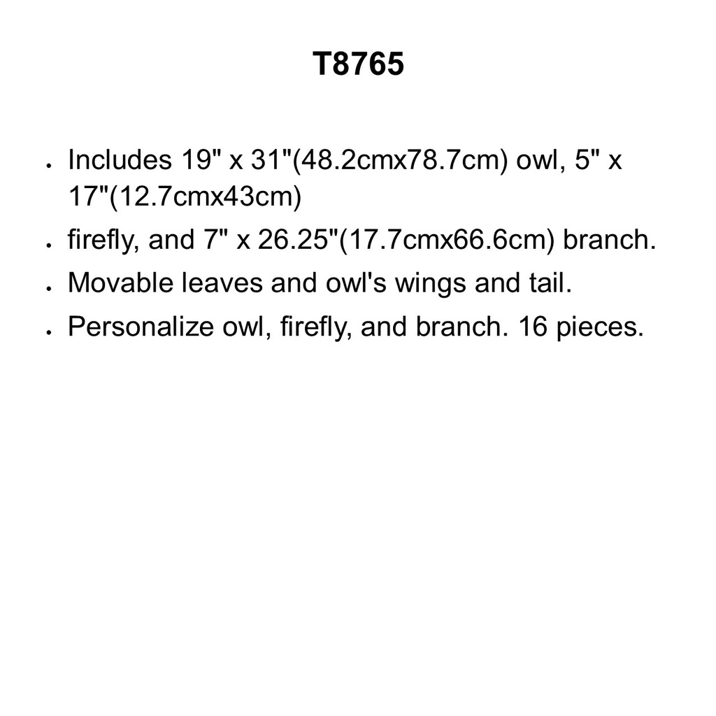 Owl-Stars!  MINI BB SET (16 pcs)