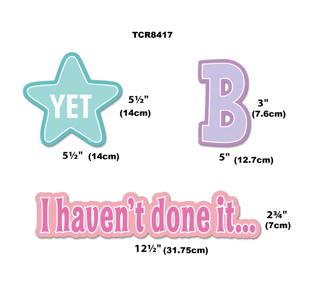 Pastel Pop Believe in the Power of Yet Mini BB Set (5'-1.5m)(31pcs)