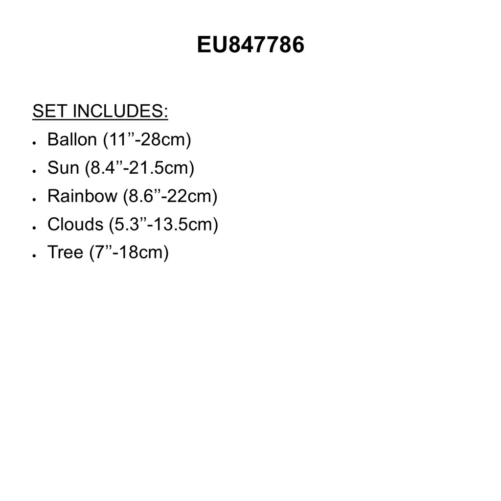 WHAT I CAN CONTROL  MINI BB SET (25 pcs)