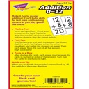 Addition 0-12 Flash Cards Two-sided (91cards)