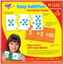 Easy Addition Puzzles (45pcs)