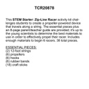 STEM Starters: Zip-Line Racers (38pcs)(Gr:3-9)