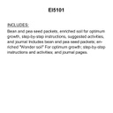 Sprout &amp; Grow Window Plant Growing Kit Ages:5+ (10 wonder soil)