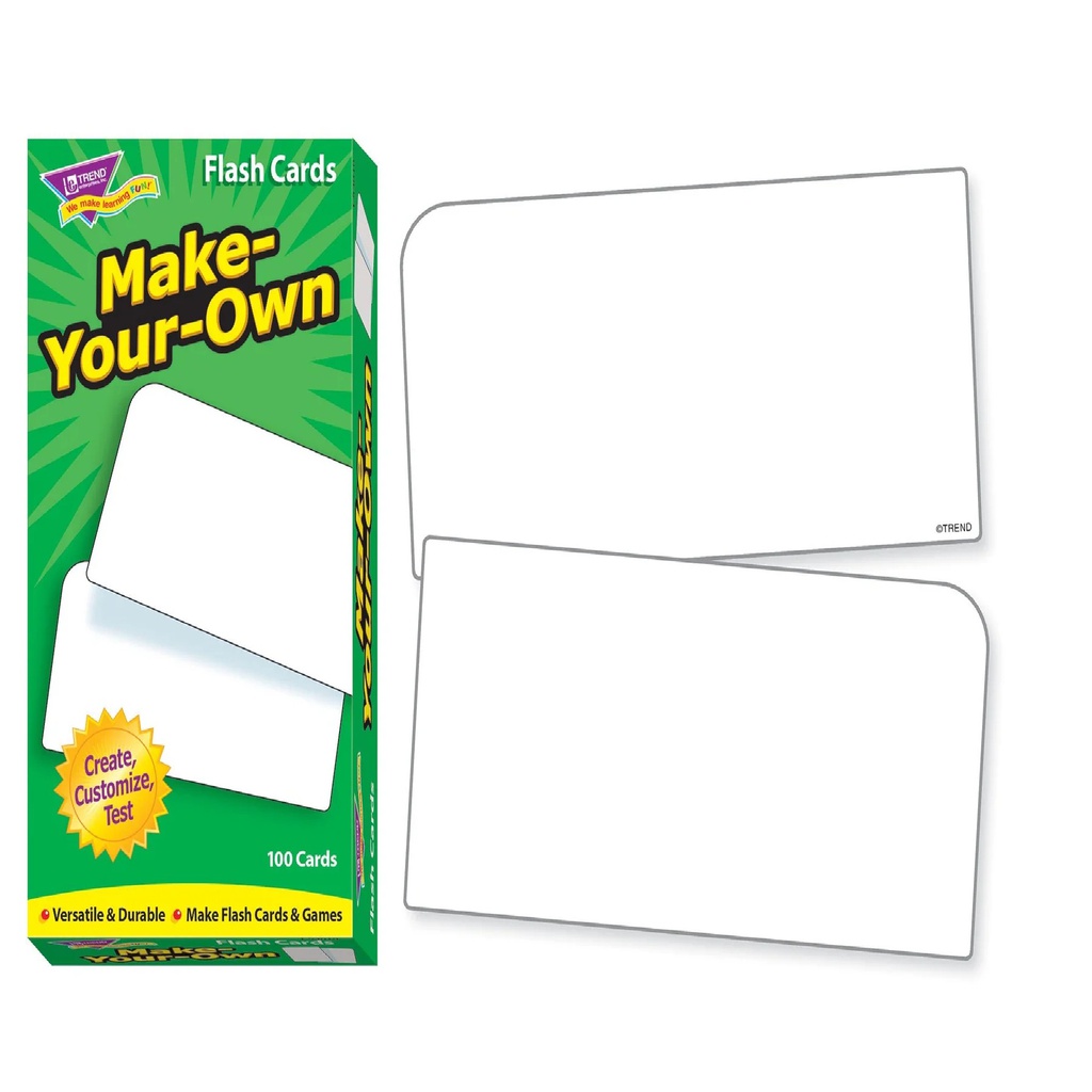 Make-Your-Own Skill Drill Flash Cards (100cards)