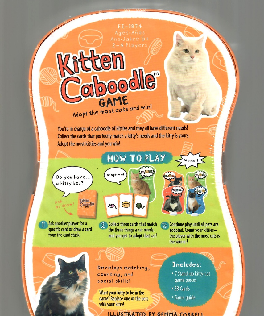 Kitten Caboodle Game 2-4 players (28 cards)