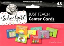 Center Cards Mini Bulletin Board Set (includes 40 Center cards &amp; 8 Blanks(4''x3'')(10cmx7.6cm) (48pcs)