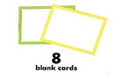 Center Cards Mini Bulletin Board Set (includes 40 Center cards &amp; 8 Blanks(4''x3'')(10cmx7.6cm) (48pcs)