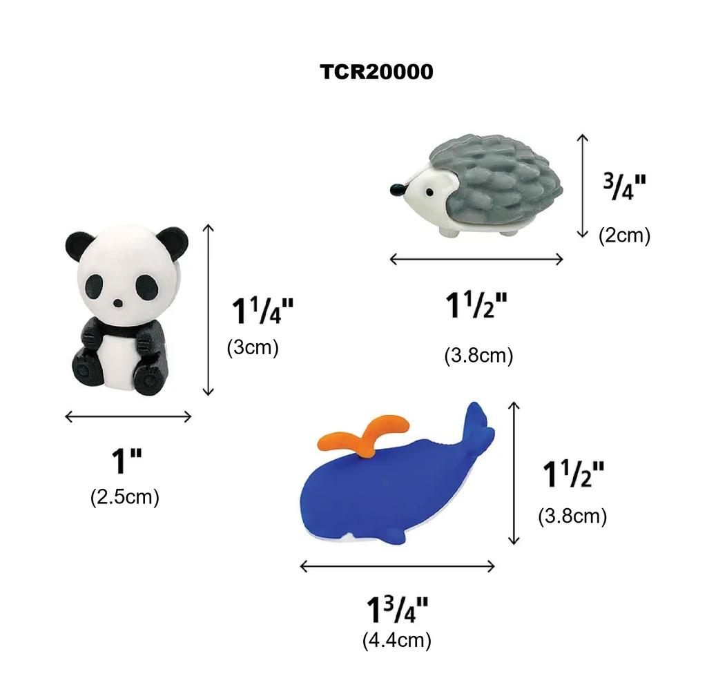 Desk Pets - Animal Friends (40 Pack)(asst sizes)