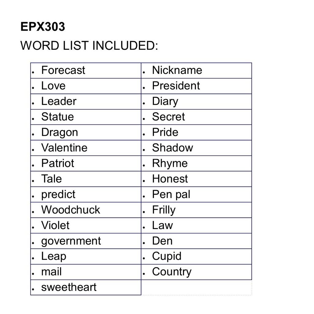 February for calendar grid or pocket chart(7cmx7cm)(2.75"x2.75")