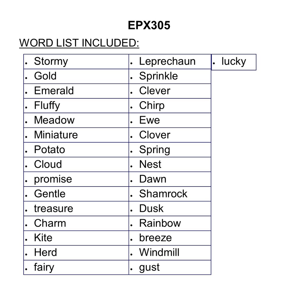 March for calendar grid or pocket chart (7cmx7cm)(2.75"x2.75")