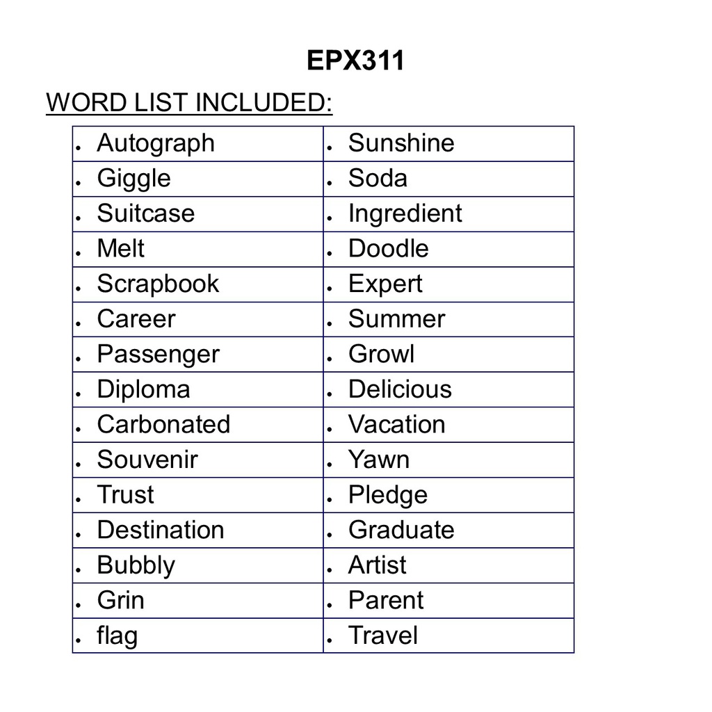 June Calendar grid or pocket chart (7cmx7cm)(2.75"x2.75")