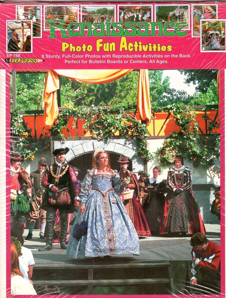 Renaissance Photo Activity Cards (28cmx21cm)(11''x8'')(8 photo cards)(all ages)