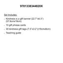 Kindness Is a Gift B.B Set  banner (41pcs)